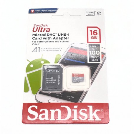 Carte micro SDXC SanDisk Ultra