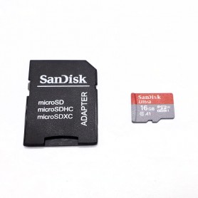 Carte Mémoire SanDisk Ultra MicroSD 128 Go Classe 10