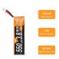 Batterie 1S 3.8V HV 50C 550mAh