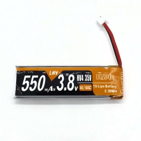 Batterie 1S 3.8V HV 50C 550mAh