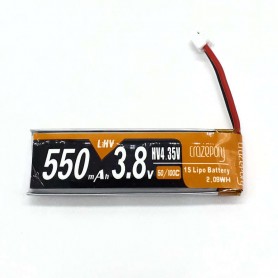 Battery 1S 3.8V HV 50C 550mAh