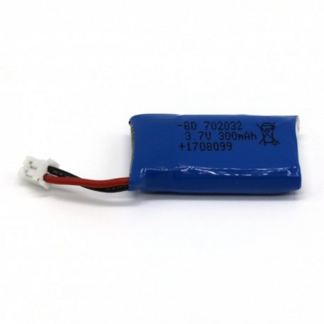 Batterie Lipo 1S 3.7V 300mAh 20C pour mini drone - E-shop Suisse