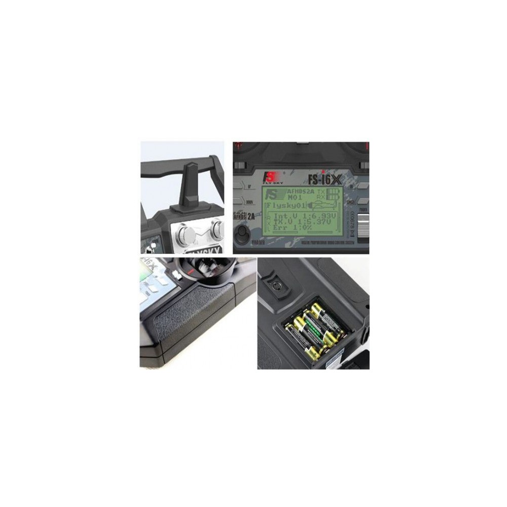 Flysky FS-I6X AFHDS 2A IBUS Transmitter for drones - Online shop