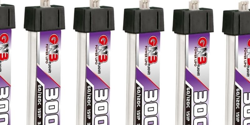 Batteries 1S pour mini drone débutant